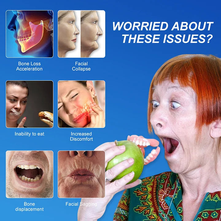 --Ends Today: 75% OFF! ⏰DarkFairy™ Medical Full Denture with Strong Suctiond Custom-Fit Full Functional Dentures🦷Obtain American Dental Association (ADA) Certification