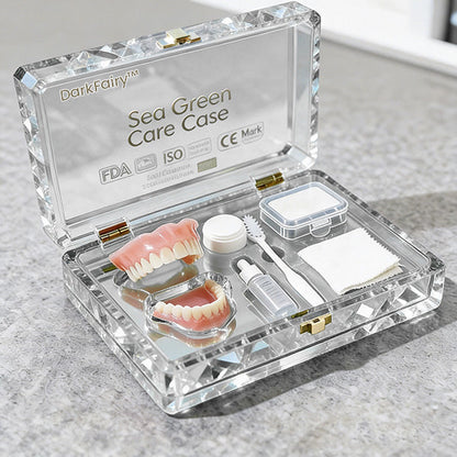 --Ends Today: 75% OFF! ⏰DarkFairy™ Medical Full Denture with Strong Suctiond Custom-Fit Full Functional Dentures🦷Obtain American Dental Association (ADA) Certification