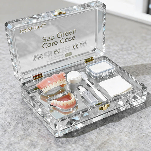 --Ends Today: 75% OFF! ⏰DarkFairy™ Medical Full Denture with Strong Suctiond Custom-Fit Full Functional Dentures🦷Obtain American Dental Association (ADA) Certification