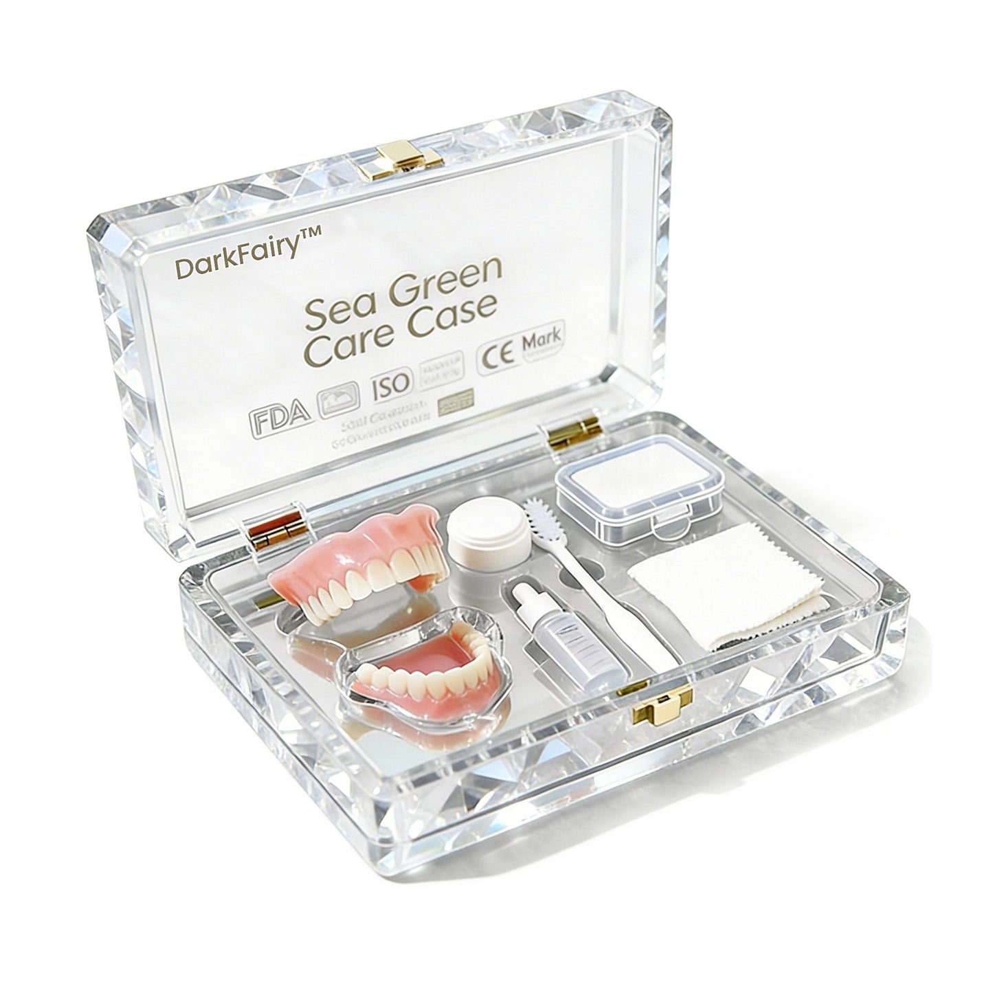 --Ends Today: 75% OFF! ⏰DarkFairy™ Medical Full Denture with Strong Suctiond Custom-Fit Full Functional Dentures🦷Obtain American Dental Association (ADA) Certification